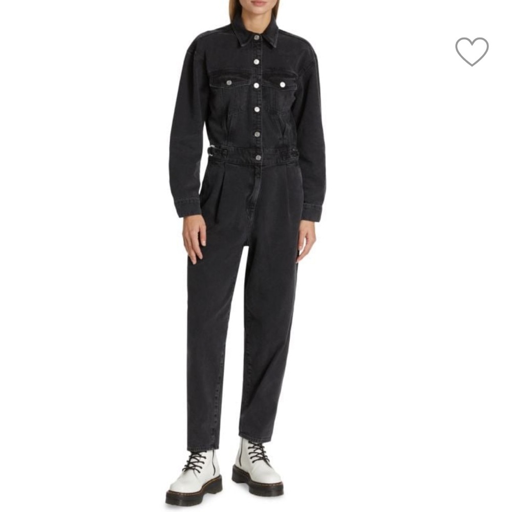 7 For All Mankind Denim Jumpsuit